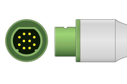 Siemens Compatible One-Piece ECG Cable connector1